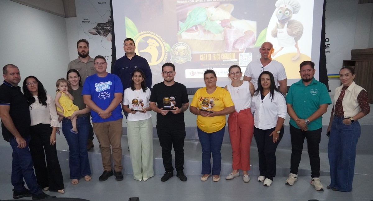 Premiação dos vencedores encerra 1º Circuito Gastronômico Luverdense
