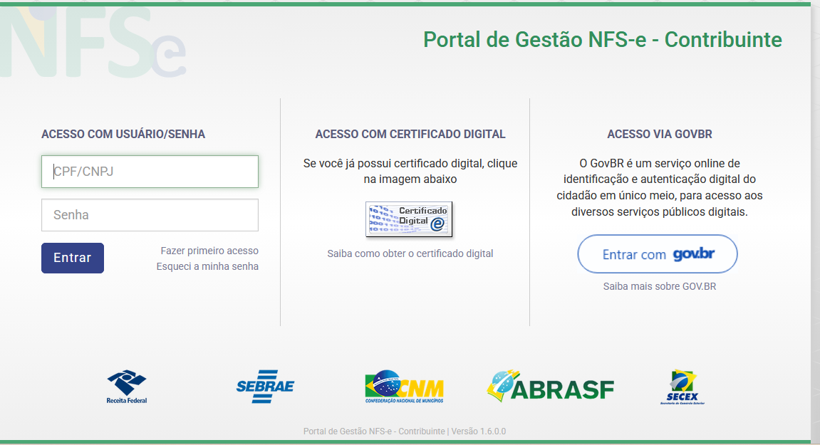 Emissão de NFS-e será feita exclusivamente pelo Portal Nacional a partir desta terça-feira